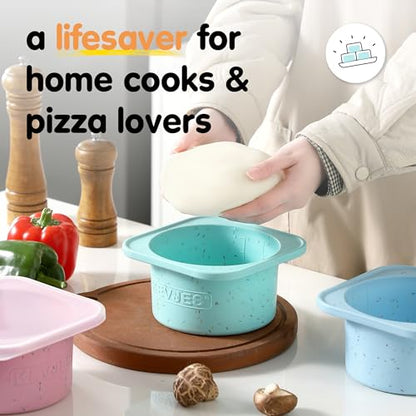PLUS 1000ml Pizza Dough Proofing Containers, 2-Pack, Bondi Mint - color: Bondi Mint
