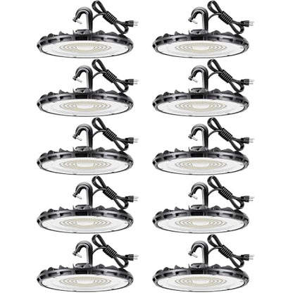 100W UFO LED High Bay Light, Aluminum LED Shop Lights with 13000LM - size: 100W