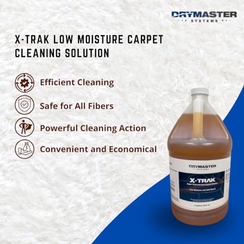 X-TRAK Low Moisture Carpet Cleaning Solution for Professional and Commercial use - 1 Gallon