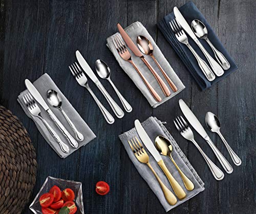 New Star Foodservice Bead Pattern 18/0 Stainless Steel Bouillon Spoon, 6.3-Inch, Set of 12, Commercial Grade - size: Bouillon Spoon (6.3-Inch)