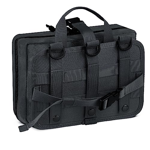 Scherber Vehicle IFAK Emergency Trauma Kit | 25+ Medical Supplies & Equipment, NAR Tourniquet & CPR Mask | Fully Stocked Rip Away Molle Pouch for Car, Home & Professional First Aid | Basic, Black