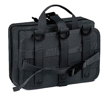 Scherber Vehicle IFAK Emergency Trauma Kit | 25+ Medical Supplies & Equipment, NAR Tourniquet & CPR Mask | Fully Stocked Rip Away Molle Pouch for Car, Home & Professional First Aid | Basic, Black