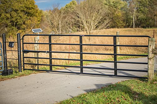 Mighty Mule Gate Opener, Solar and Smart Ready, Heavy Duty Automatic Gate Opener, Gates up to 18ft or 850lb, Single Gate Opener, MM571W - size: Single Gate Opener