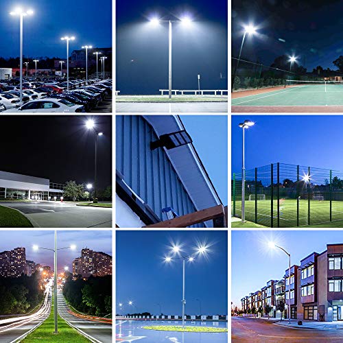 ledmo 300W LED Parking Lot Lights, 36000LM Commercial Dusk-to-Dawn Light - size: Big/300/Wall Mount