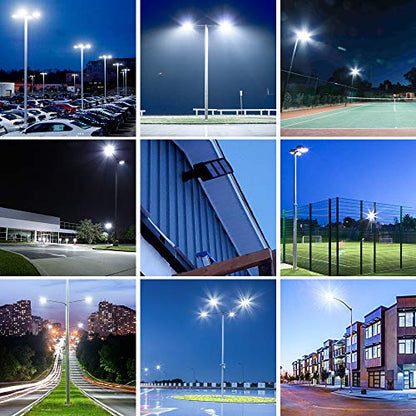 ledmo 300W LED Parking Lot Lights, 36000LM Commercial Dusk-to-Dawn Light - size: Big/300/Wall Mount