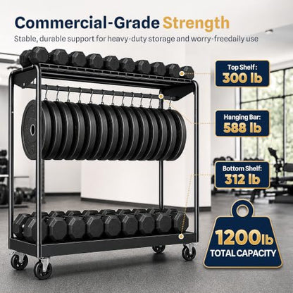 HOKEEPER Clothes Rack Load 1200LBS Commercial Clothing Rack Heavy Duty - size: 20"D x 62.2"W x70.5"H