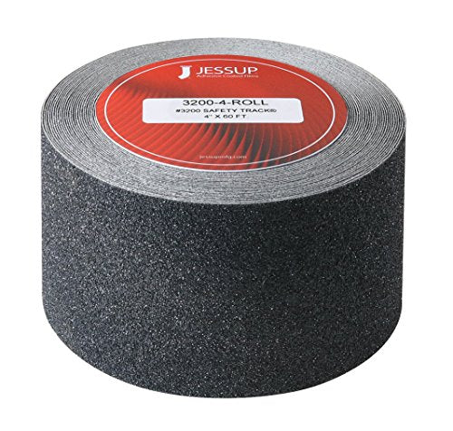 Outdoor Stairs, Garage, Basement, and Workshop Multi- use Non Slip Tape (4" x 60' roll) - size: 4 Inch