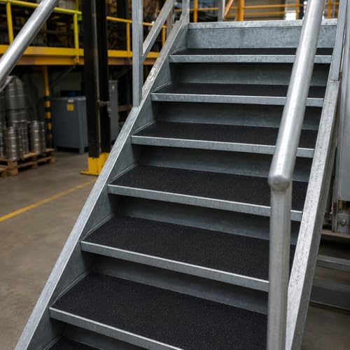 Extra Wide 16in x 40ft Black Anti Slip Tape, 80 Grit Waterproof Non Skid Grip Tape Roll for Ramps, Decks, Boat Decks, Warehouse Floors, Garages, Indoor & Outdoor Use - size: 16'' x 40 FT