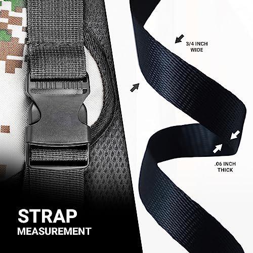 Strapworks Lightweight Polypropylene Webbing - Poly Strapping for Outdoor DIY Gear Repair, Pet Collars, Crafts – 3/4 Inch by 25 Yards, Tan
