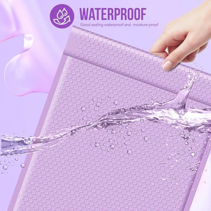 Fuxury Bubble Mailers 12x15 Inch Lavender Purple Padded Envelopes 25 Pack - color: Lavender Purple, size: 12x15" 25PC