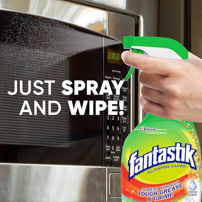 Fantastik All Purpose Cleaner Spray, Kitchen Degreaser, Fresh Scent, 32 oz - size: 32 Fl Oz (Pack of 1), style: All Purpose Cleaner