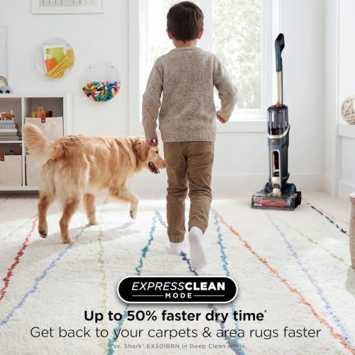 Shark CarpetForce Lightweight Upright Carpet & Area Rug Cleaner, EX501BRN - style: CarpetForce