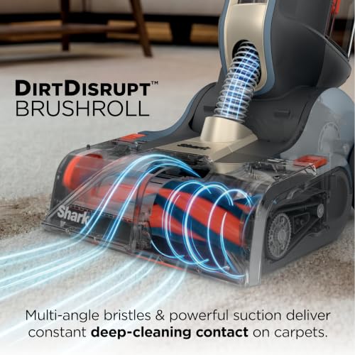 Shark CarpetForce Lightweight Upright Carpet & Area Rug Cleaner, EX501BRN - style: CarpetForce