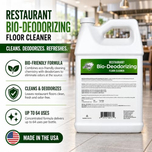 Heavy Duty Enzyme Restaurant Bio-Deodorizing Floor Cleaner - 1 Gallon