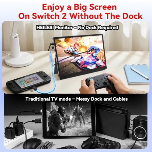 S135 13.5 Inches Portable Monitor for Switch/Switch 2 Laptop - size: 13.5"