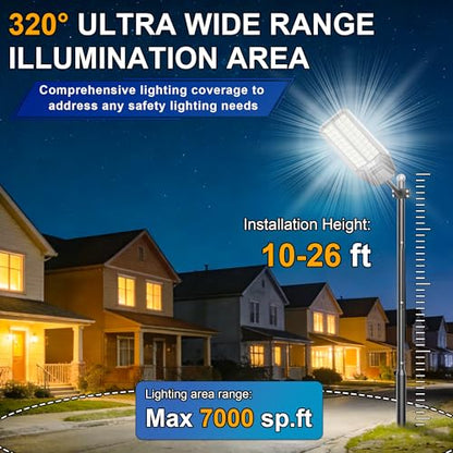 Solar Street Lights Outdoor Waterproof Dusk to Down Heavy Duty 10000W Commercial Large Solar Lights Outdoor Motion Sensor with Remote Control LED Parking Lot Flood Lights for Yard Pathway - size: XL-2Pack