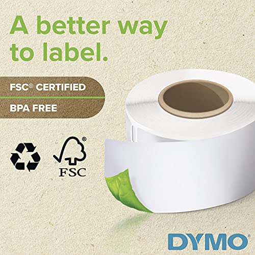 DYMO Authentic LW Large Shipping Labels, for LabelWriter Label Printers, Prints Up to 6-Line Addresses, 2-5/16" x 4", 1 Roll of 300