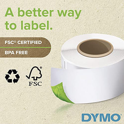 DYMO Authentic LW Large Shipping Labels, for LabelWriter Label Printers, Prints Up to 6-Line Addresses, 2-5/16" x 4", 1 Roll of 300