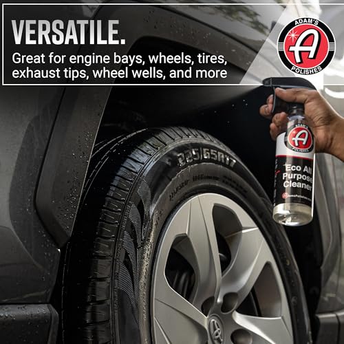 Adam's Polishes ECO All Purpose Cleaner - Industrial Strength, Concentrated Formula Can be Diluted Down - Tough on Dirt but Easy on Your Car, You, and The Environment (16 oz)