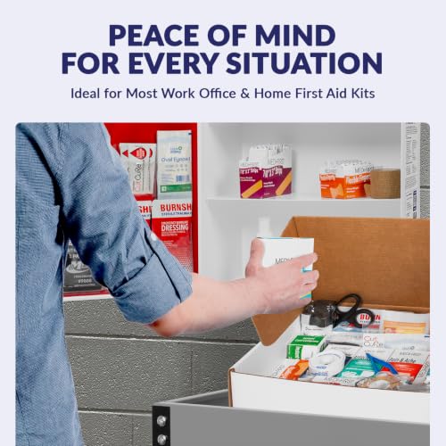MFASCO Workplace First Aid Kit Refill with OTC Medications 546 Pieces - size: 3 Shelf, style: w/ 546 Pieces no Cabinet