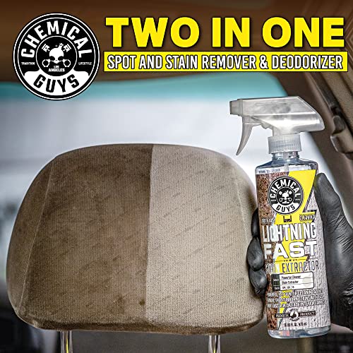 Chemical Guys, Lightning Fast Carpet & Upholstery Extractor, 16 oz, 2 Pack - size: 16 Fl Oz (Pack of 2)