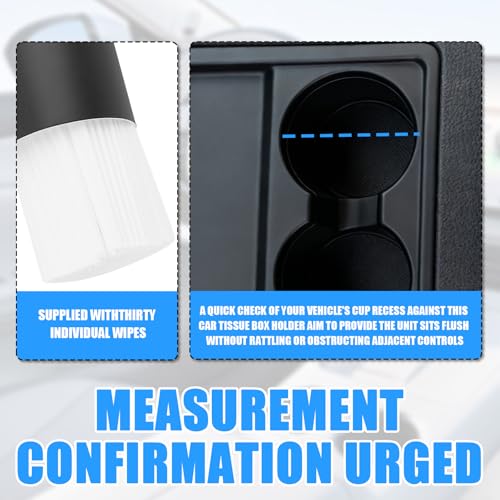Cylinder Car Tissue Holder,Minimalist Pull Out Car Tissues Cylinder Each