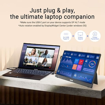 ASUS ZenScreen MB16NCG 15.6 Inch 155Hz,16:10 USB-C Portable Monitor - style: 16:10 2.5K 1600P 155Hz