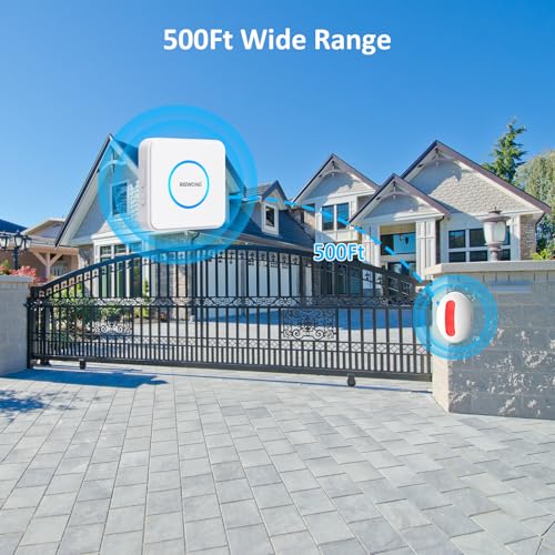 Motion Sensor Door Chime, Wireless Motion Alarm Indoor for Business Entry - style: 1 Rreceiver 3 Sensors