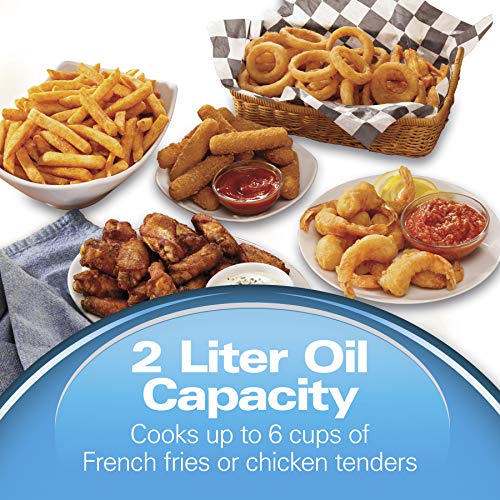 Hamilton Beach Cool Touch Electric Deep Fryer with Basket For Home Use - style: Fryer