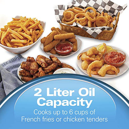 Hamilton Beach Cool Touch Electric Deep Fryer with Basket For Home Use - style: Fryer