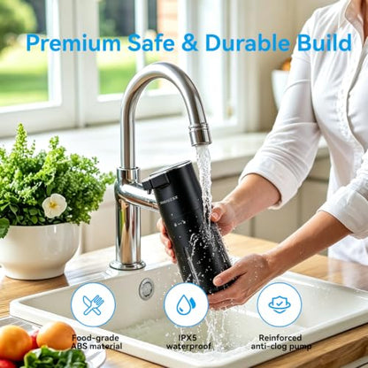 Touchless Automatic Electric Foaming Soap Dispenser - color: Black, size: Foam