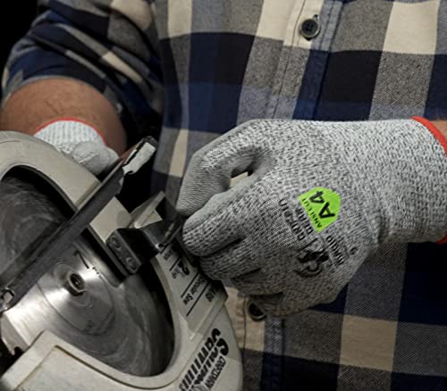 MAGID Griffin Gear ANSI A4 Sandy Nitrile Coated Work Gloves - color: Polyurethane Coating, size: 6/XS, style: 24 Pair