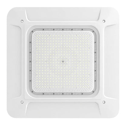 240W LED Canopy Light, 33,600 Lumens 5700K Daylight, 1000W Metal Halide Equivalent, IP65 Waterproof, UL & DLC Certified, 0-10V Dimmable, Outdoor Gas Station & Parking Lot Light - size: 240W
