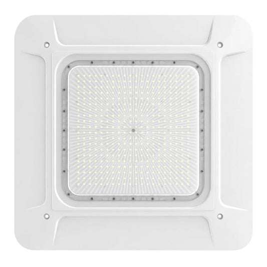 240W LED Canopy Light, 33,600 Lumens 5700K Daylight, 1000W Metal Halide Equivalent, IP65 Waterproof, UL & DLC Certified, 0-10V Dimmable, Outdoor Gas Station & Parking Lot Light - size: 240W