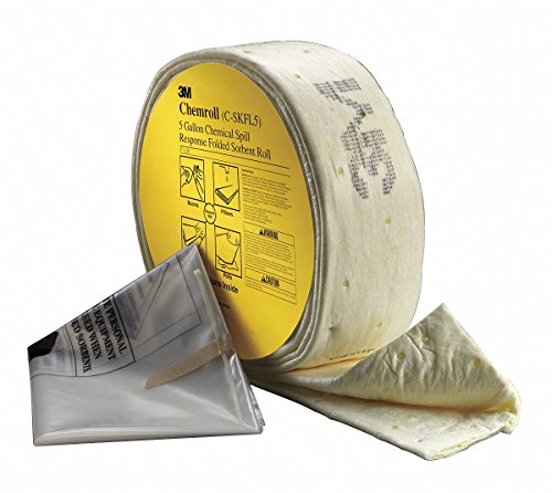 Spill Kit, Roll, 5 gal, Universal