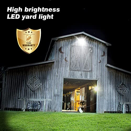 Juyace 120W LED Barn Light Dusk to Dawn Outdoor Security Area Flood Light - size: 120W 1 Pack