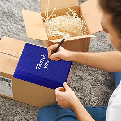 Metronic Bubble Mailers 6x10 Inch 100 Pack Thick Padded Envelopes Blue - color: Blue, size: 6x10" 100PC