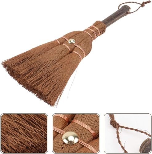 Small Metal Dust Pan and Brush for Fireplace, Garage, Shop, 9" Wide - style: Metal Dustpan