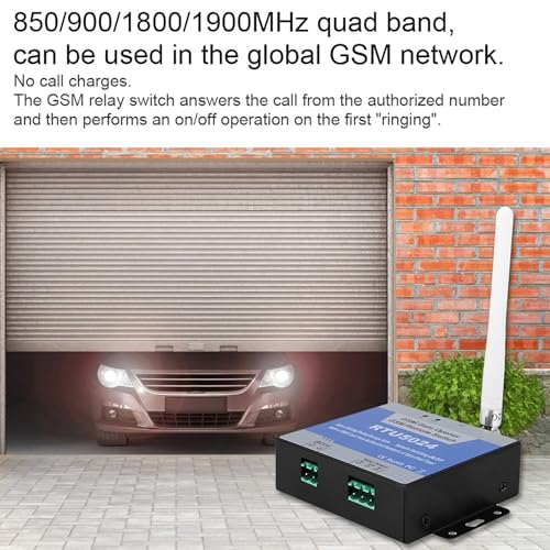 GSM Gate Opener, RTU5024 GSM Mobile Phone Access Controller Remote Control Switch SMS Door Control