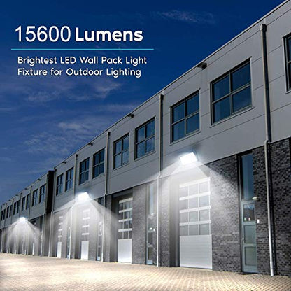 ledmo LED Wall Pack Lights Outdoor 120W 13800LM 5000K - size: 1 Pack Non Photocell
