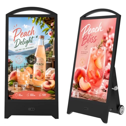 32" Outdoor LCD Digital Signage Display 2000nits with Battery