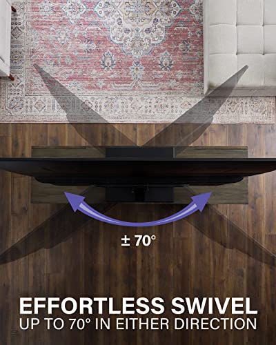 SANUS Universal TV Stand for 40-86” TVs w/Height Adjustment & Swivel