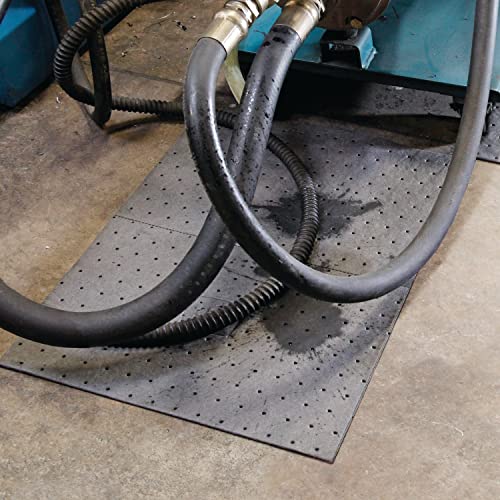 PIG Premium Absorbent Mat Pads | 20 Oil Absorbent Pads | The Original PIG Mat | 15" x 20" Oil Pads | Each Pad Absorbs 28 oz | Total Absorbency is 4.4 Gallons | 20-Count | Heavyweight | PM50275 - size: 20-Count
