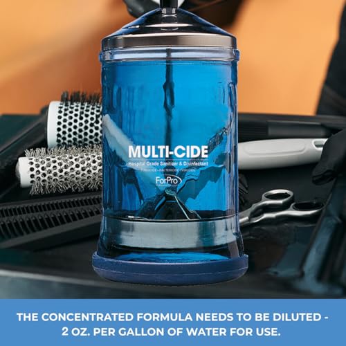 ForPro Total-Cide Disinfectant Solution, 2X Concentrated Formula, Hospital Grade Sanitizer & All Purpose Cleaner, 1 Gallon (128 Fl Oz) - size: 128 Fl Oz (Pack of 1)