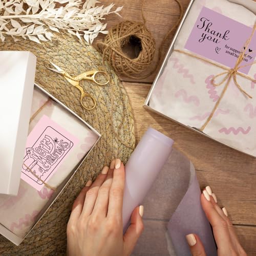 Starboling 3" x 2" Thermal Labels,Self-Adhesive Rectangle Thermal Printer Sticker,for Price,Barcode,Mailing,Name（Pink Gradient） - color: 2''x3''gradient Pink, size: 2''x3''