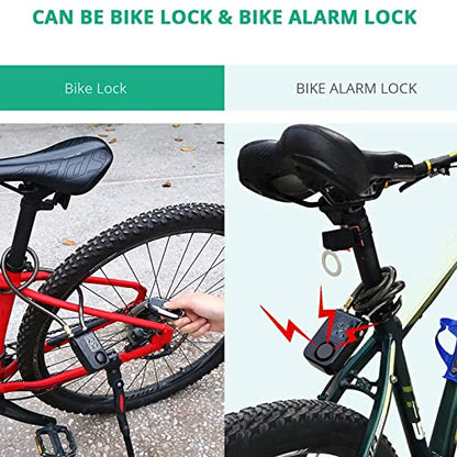 Remote Control Alarm Lock with 115dB Anti-Theft Siren