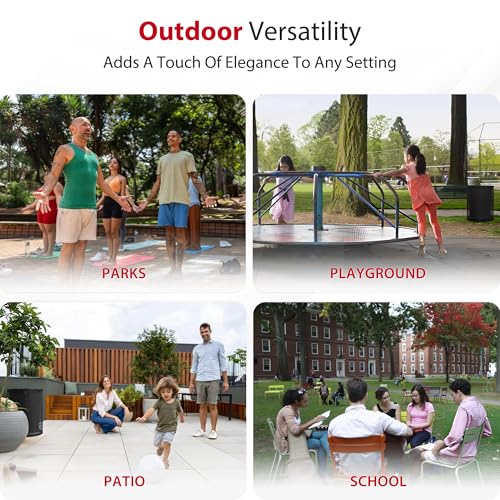 Leisure Craft 32 Gallon Commercial Outdoor Trash Can, Metal, Made in USA - color: Black