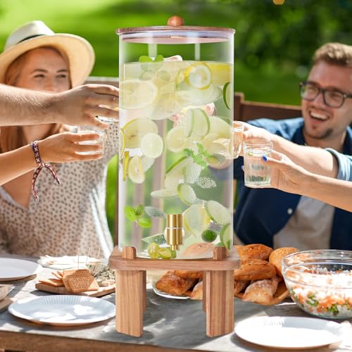 3 Gallon Large Drink Dispenser for Parties,Beverage Dispenser with Stand