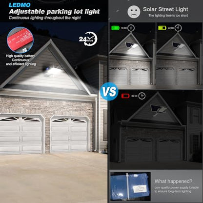 ledmo 200W LED Parking Lot Lights Outdoor Trunnion Mount 3 Pack - size: 200W/Trunnion Mount/3 Pack