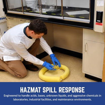 Spilfyter Hazmat Spill Kit in Reusable Bucket - style: HazMat Spill Kit